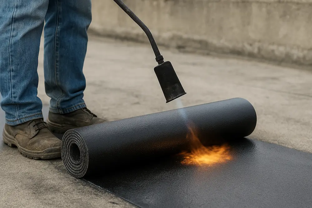 تصویر نصب ایزوگام در جغتای