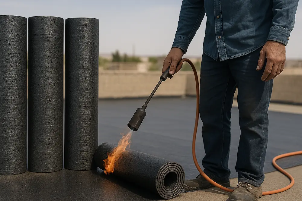 نصب ایزوگام در بردسکن همراه با بهترین متریال تصویر تاثیر کیفیت مواد و تجهیزات