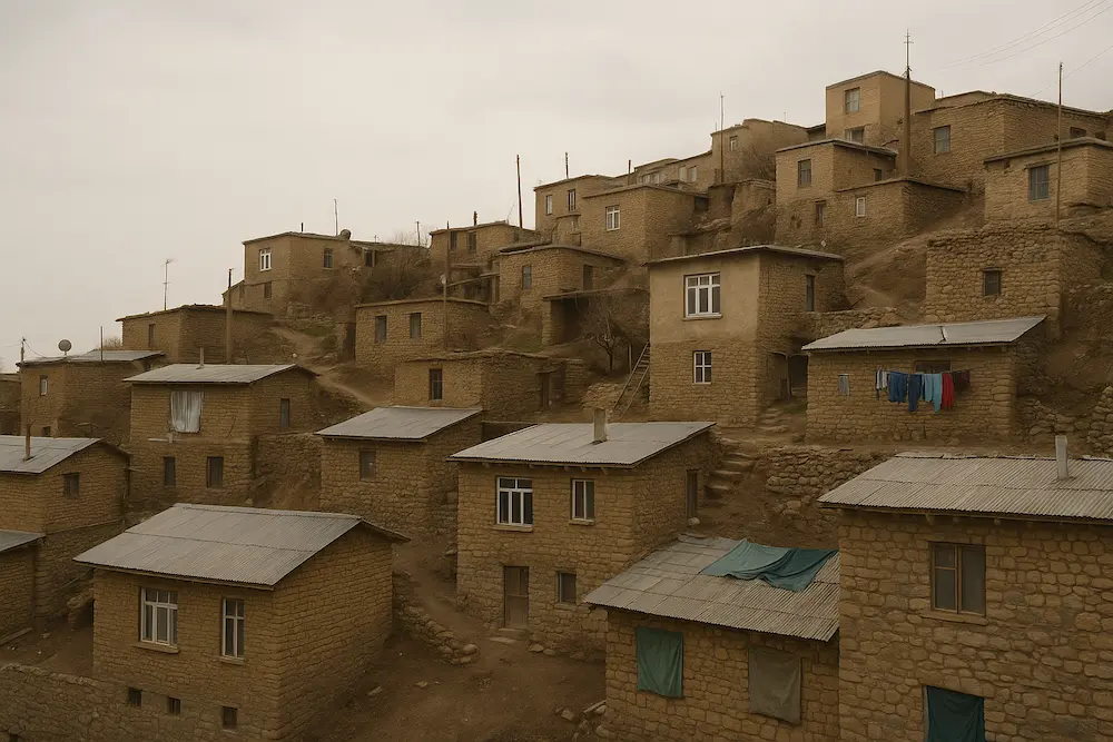 بافت شهری آقگند و اهمیت نصب ایزوگام در آقکند و عایق بندی ساختمان