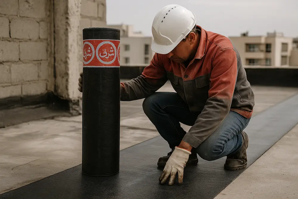 ایزوگام شرق کهن تصویر بررسی شرایط نصب ایزوگام