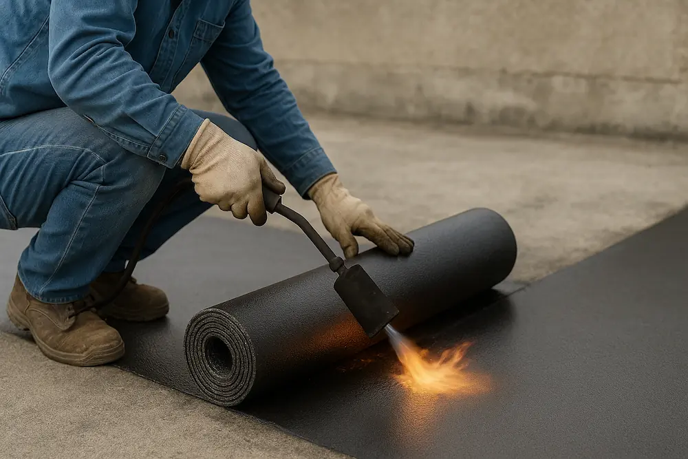 تصویر نصب ایزوگام در کلات