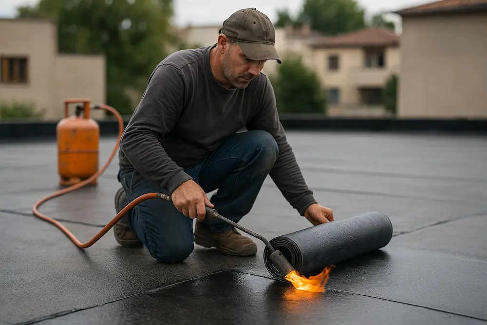 نصب ایزوگام در جاجرم با کمترین هزینه تصویر نصب ایزوگام