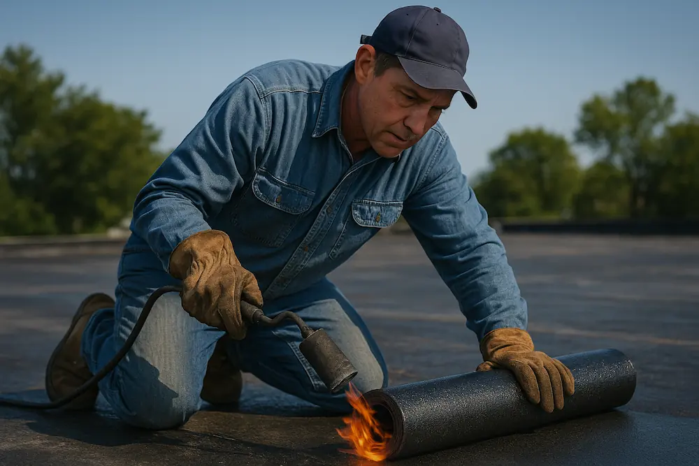 تصویر نصب ایزوگام در مه ولات