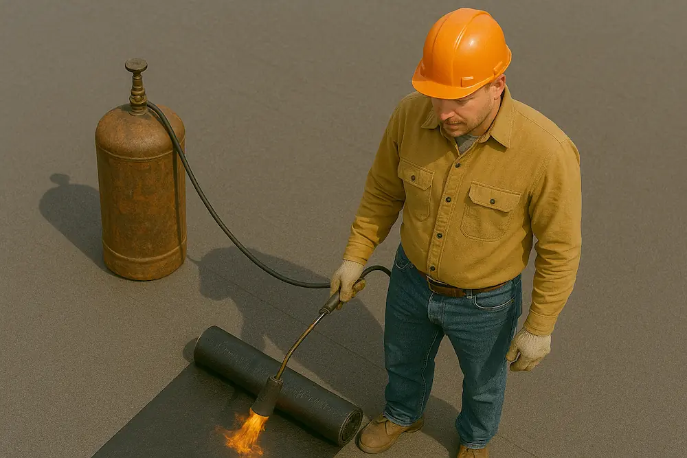 تصویر نصب ایزوگام