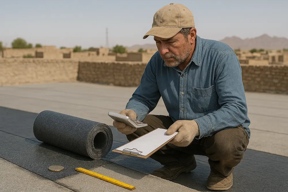 نصب ایزوگام در خوسف با متریال استاندارد تصویر بررسی هزینهها و عوامل موثر بر قیمت