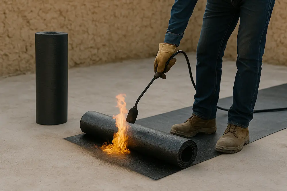 تصویر نصب ایزوگام در خوسف