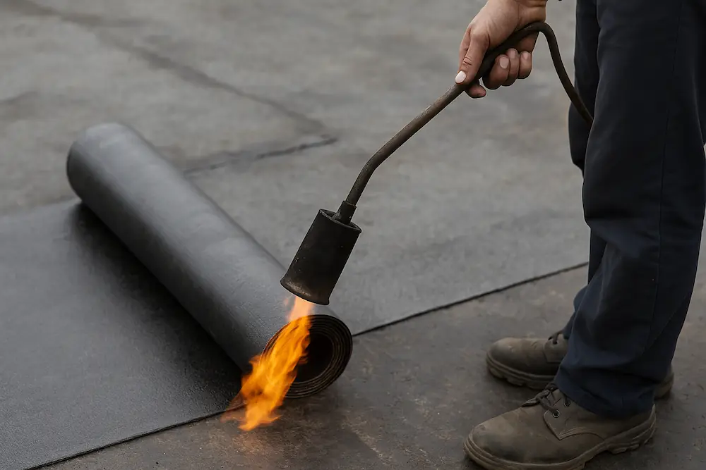 تصویر نصب ایزوگام در سرایان