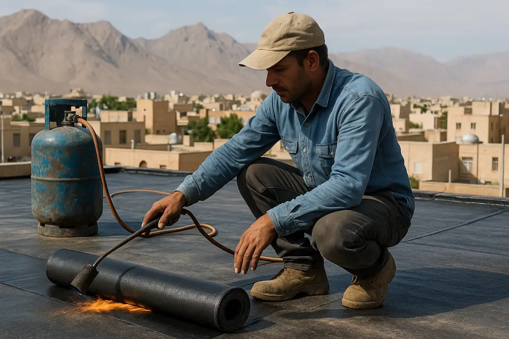 تصویر عوامل موثر بر قیمت نصب ایزوگام