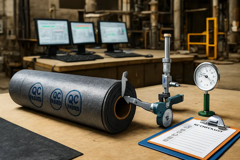 تصویر رعایت استاندارد ایزوگام