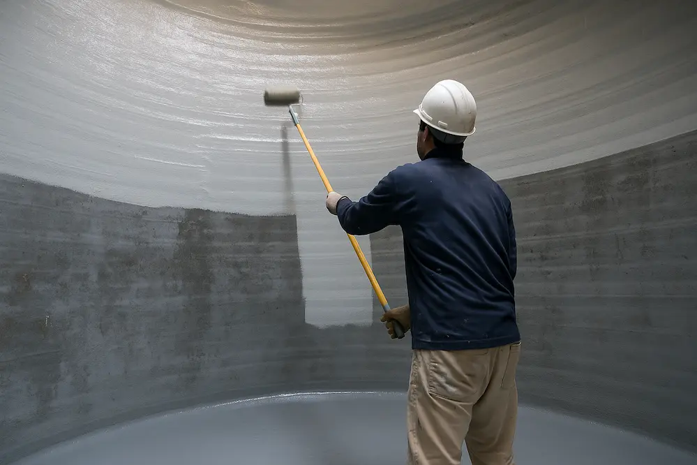 تصویر عایق کاری مخزن آب و اثر آن بر بهره وری انرژی