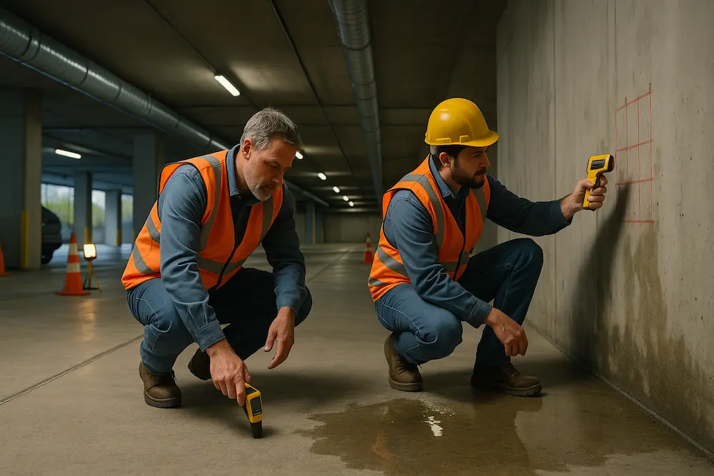 تصویر چه زمانی باید ایزوگام پارکینگ انجام شود