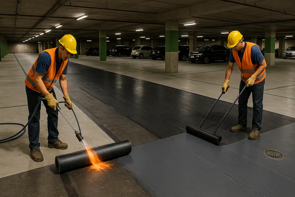 تصویر ایزوگام پارکینگ