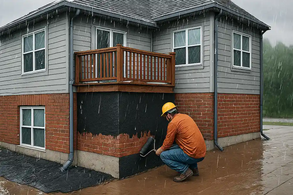 تصویر راهنمای کامل ضد آب کردن بخش های مهم خانه