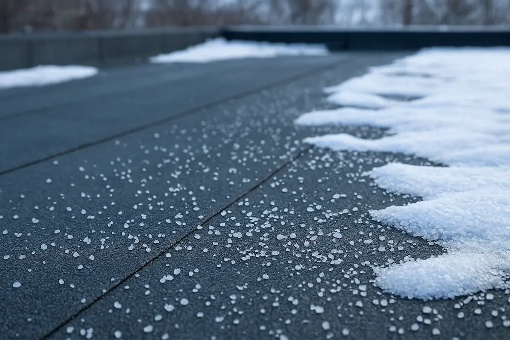 دلیل و تاثیر نمک بر روی ایزوگام