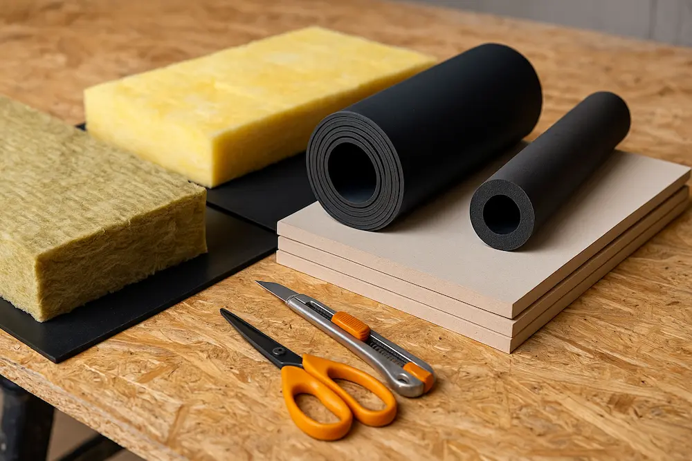 عایق صوتی؛ راهنمای عملی برای رسیدن به آرامش تصویر عایق صوتی مواد و متریال