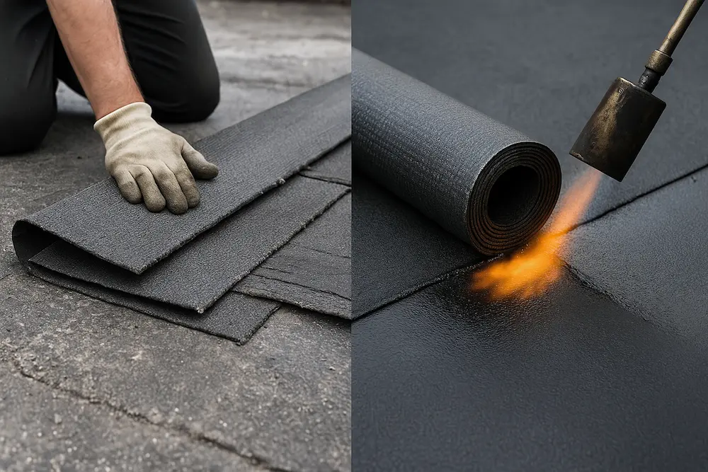 تفاوت قیرگونی و ایزوگام