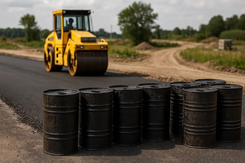 قیر بشکه ای