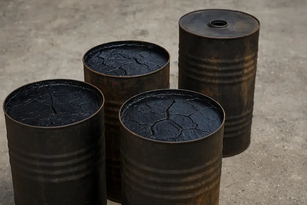 خرید قیر بشکه ای