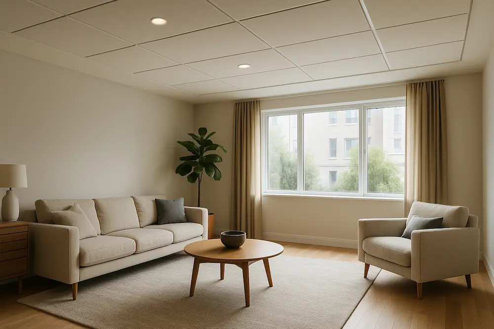 عایق صوتی؛ راهنمای عملی برای رسیدن به آرامش تصویر محیط بی سر صدا با کنترل سقف