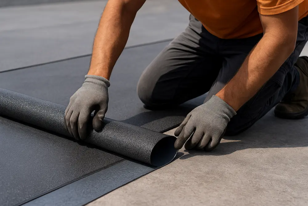 غشای ضد آب چیست و چه نقشی در عایق کاری رطوبتی دارد؟ اجرای عایق رطوبتی بر روی پشت بام