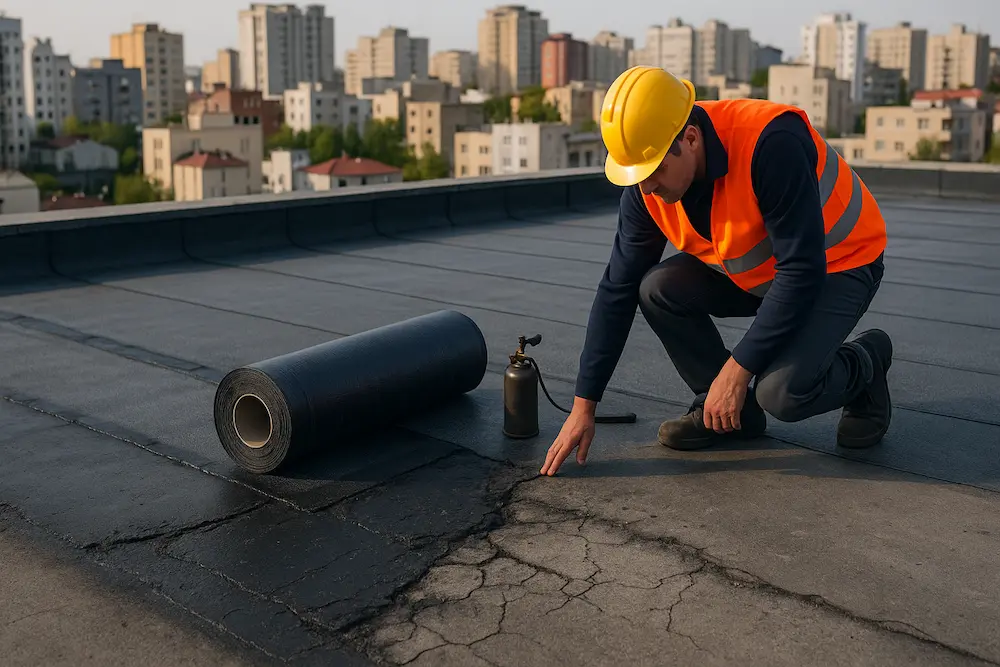نگهداری ایزوگام؛ راهنمای کامل افزایش عمر عایق پشت تعمیرات و نگهداری ایزوگام پشت بام