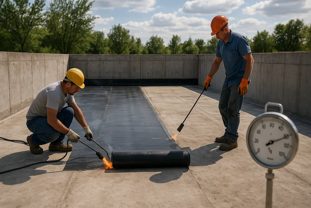 ایزوگام استخر چرا مهم است و چه زمانی باید انجام شود؟ تصویر زمان مناسب برای ایزوگام استخر