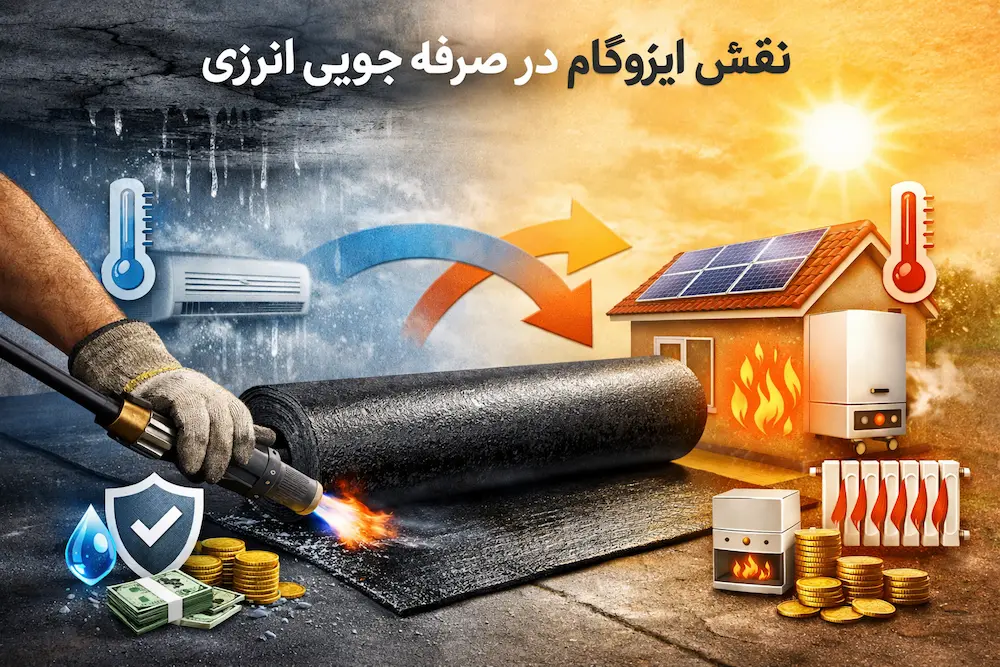 عایق کاری و کاهش مصرف انرژی