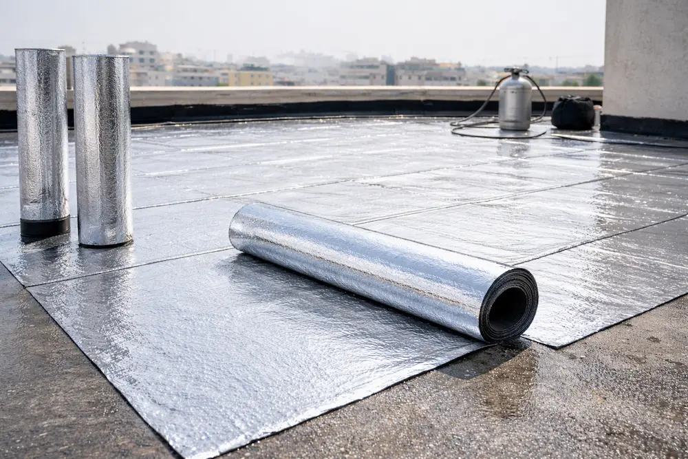 تاثیر ایزوگام بر مصرف قبض آب ،برق و گاز و کاهش هزینه ها پشت بام با ایزوگام فویل دار